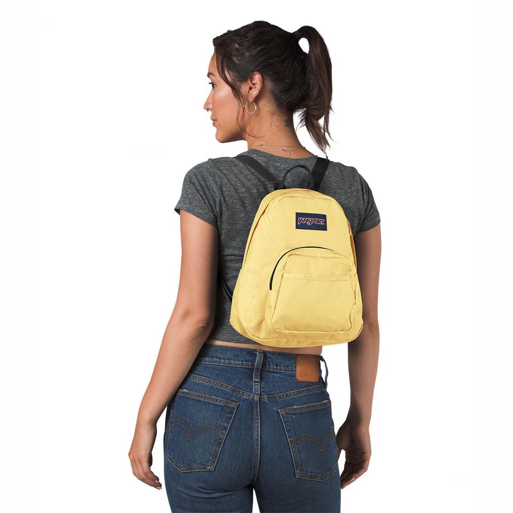 Sac à Dos Scolaire JanSport HALF PINT MINI Jaune | XWE-24715866